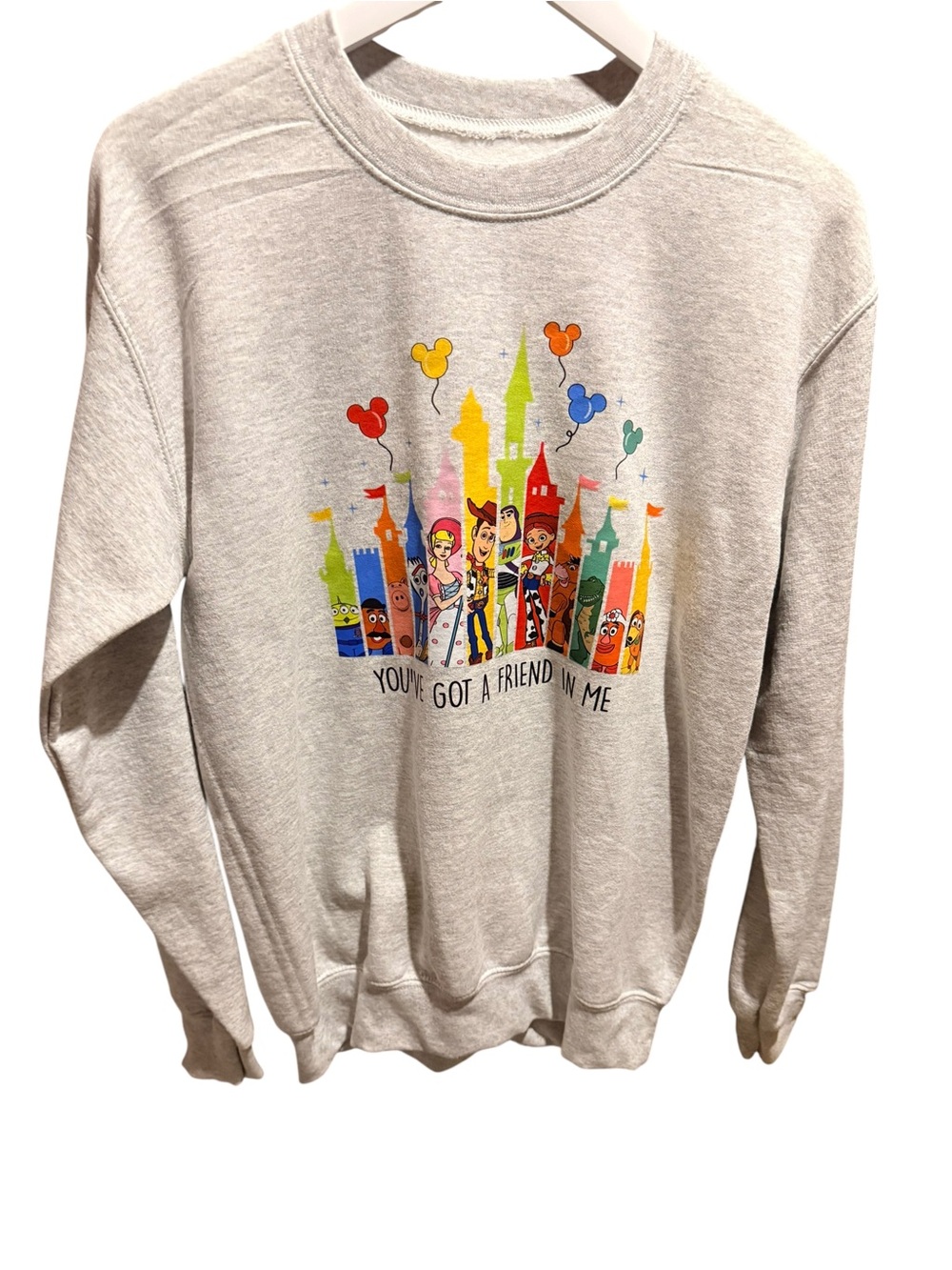 You’ve got a friend in me Crewneck
Size Small Unisex